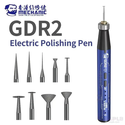 MECHANIC IRX6 Speed Adjustable Engraving Machine Mini Electric Polishing Pen with UFO BGA Stencil for IP 8-16 Series Tools Kit