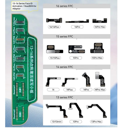 JCID JC Tag-on Face ID Repair FPC Flex Cable for IPhone 12 13 14 15 16 PRO MAX Dot Matrix Read Write Data Repairing Spare Parts