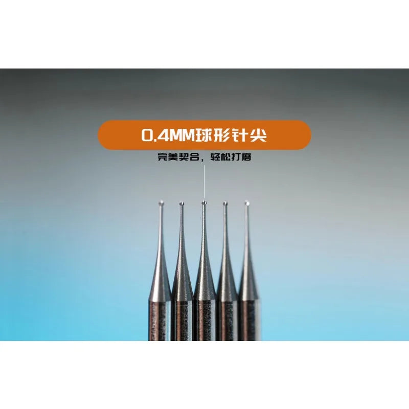 Rabbitfix 0.3mm/0.4mm Grinding Needle Ultra-fine High Hardness Ball Needle 2.35mm Engraving Mobile Phone Repair Tool