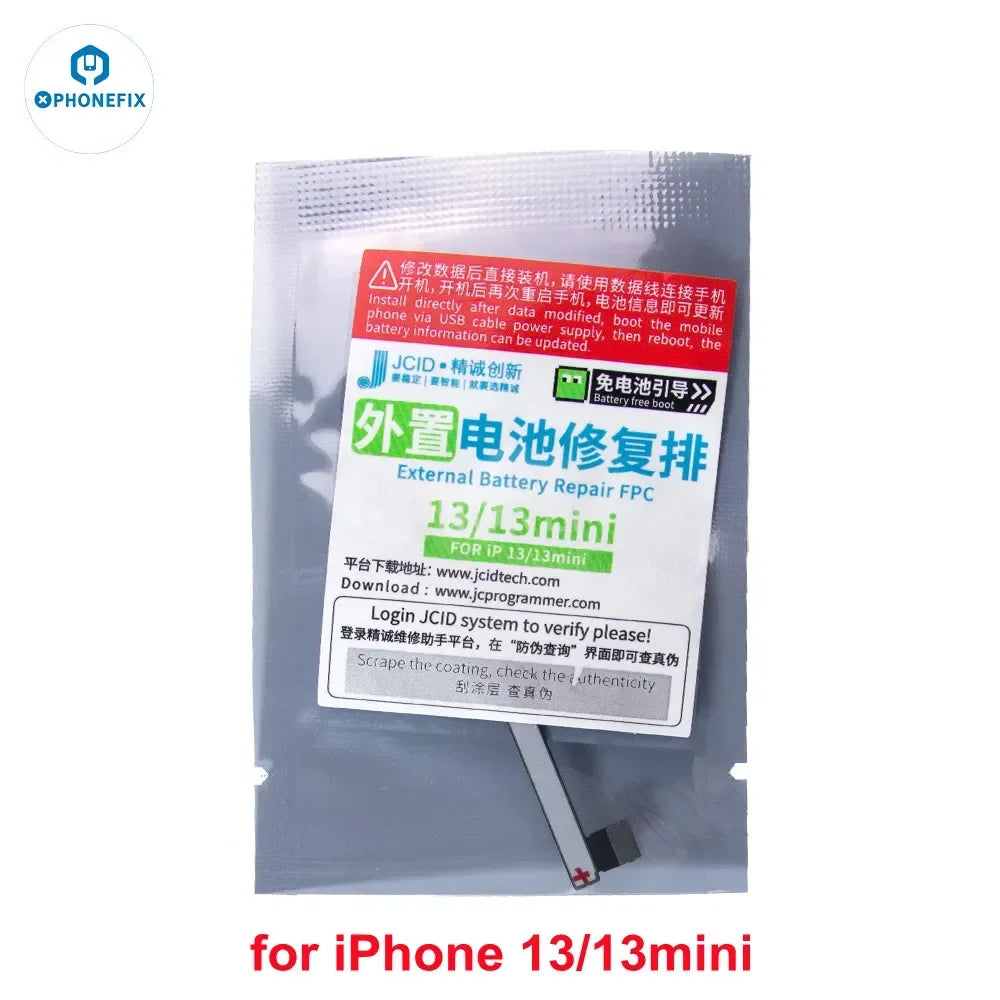 JCID V1SE Battery Repair Flex Cable FPC  Battery Externel Tag Flex for iPhone 11 12 13 14 15 Battery Health Information Modify