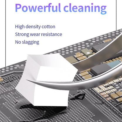 MECHANIC NC800 Nano-cleaning Sponges High density cotton No slagging for PCB Motherboard Back Cover Glass Camera Cleaning Tool