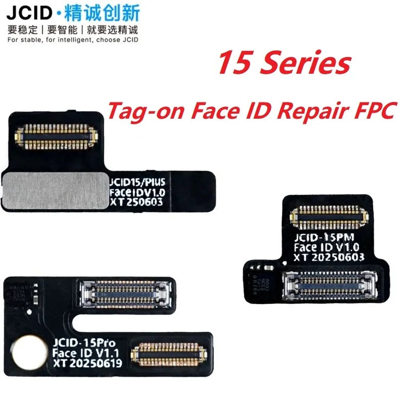 JCID JC Tag-on Face ID Repair FPC Flex Cable for IPhone 12 13 14 15 16 PRO MAX Dot Matrix Read Write Data Repairing Spare Parts