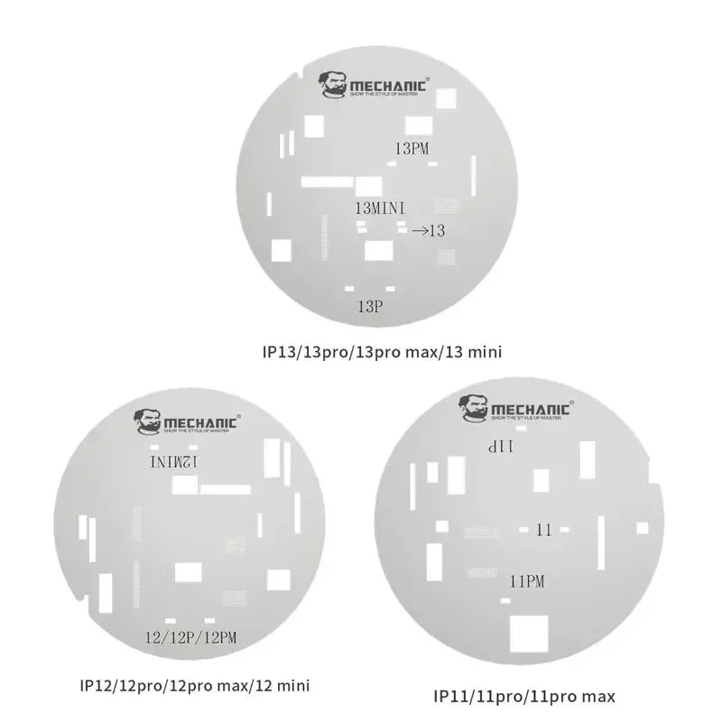 MECHANIC IRX6 Speed Adjustable Engraving Machine Mini Electric Polishing Pen with UFO BGA Stencil for IP 8-16 Series Tools Kit