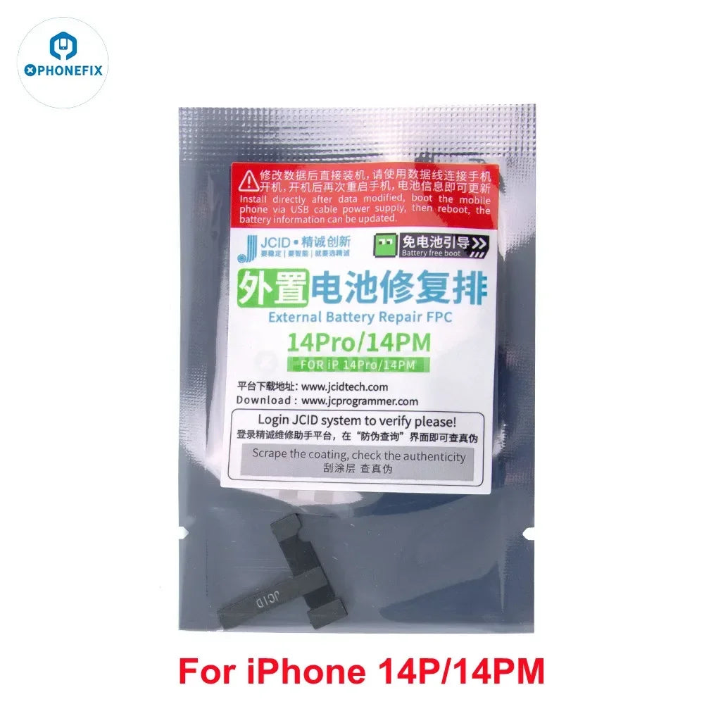 JCID V1SE Battery Repair Flex Cable FPC  Battery Externel Tag Flex for iPhone 11 12 13 14 15 Battery Health Information Modify