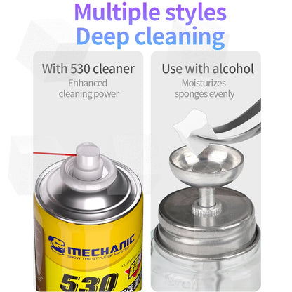 MECHANIC NC800 Nano-cleaning Sponges High density cotton No slagging for PCB Motherboard Back Cover Glass Camera Cleaning Tool