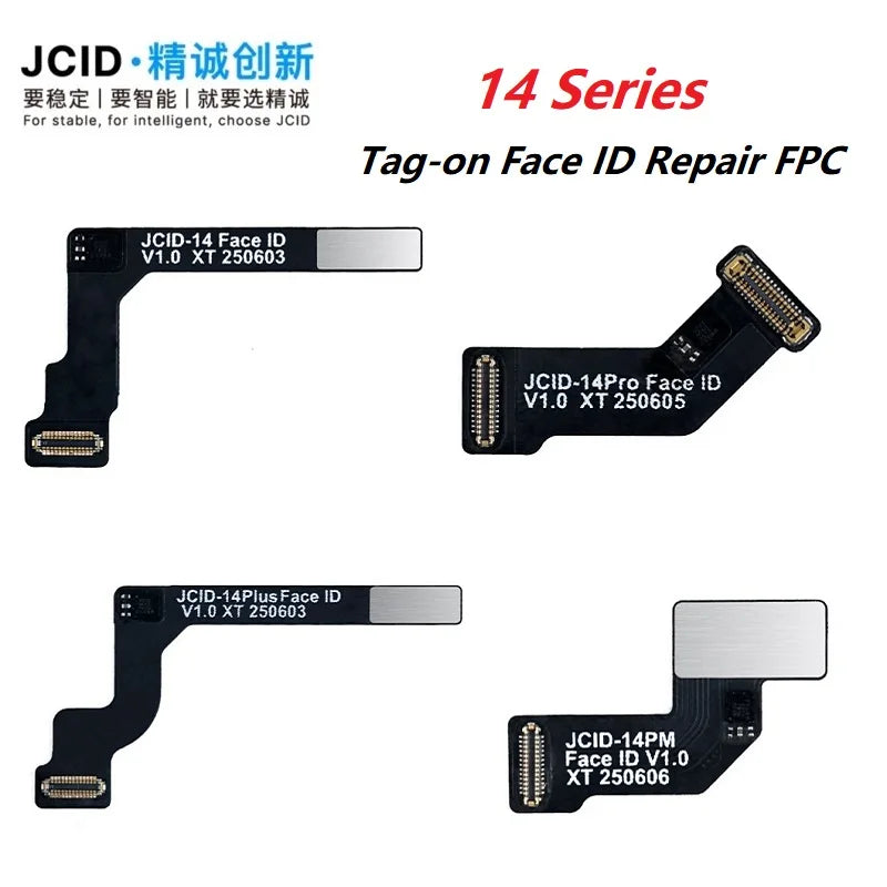 JCID JC Tag-on Face ID Repair FPC Flex Cable for IPhone 12 13 14 15 16 PRO MAX Dot Matrix Read Write Data Repairing Spare Parts